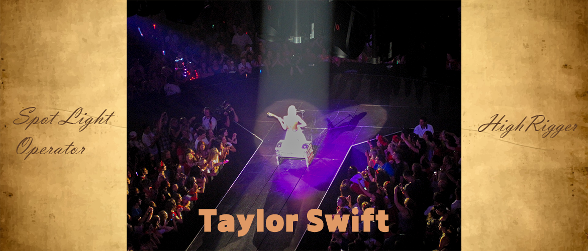 Taylor Swift — live production work